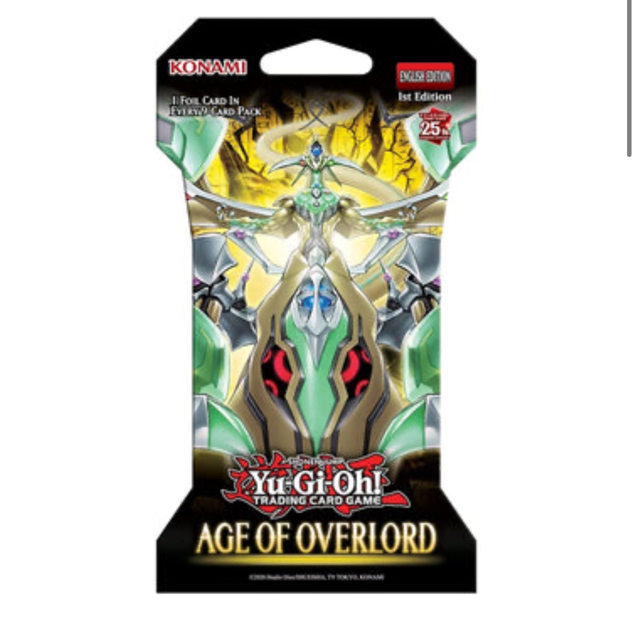 YuGiOh - Age Of Overlord Blister
