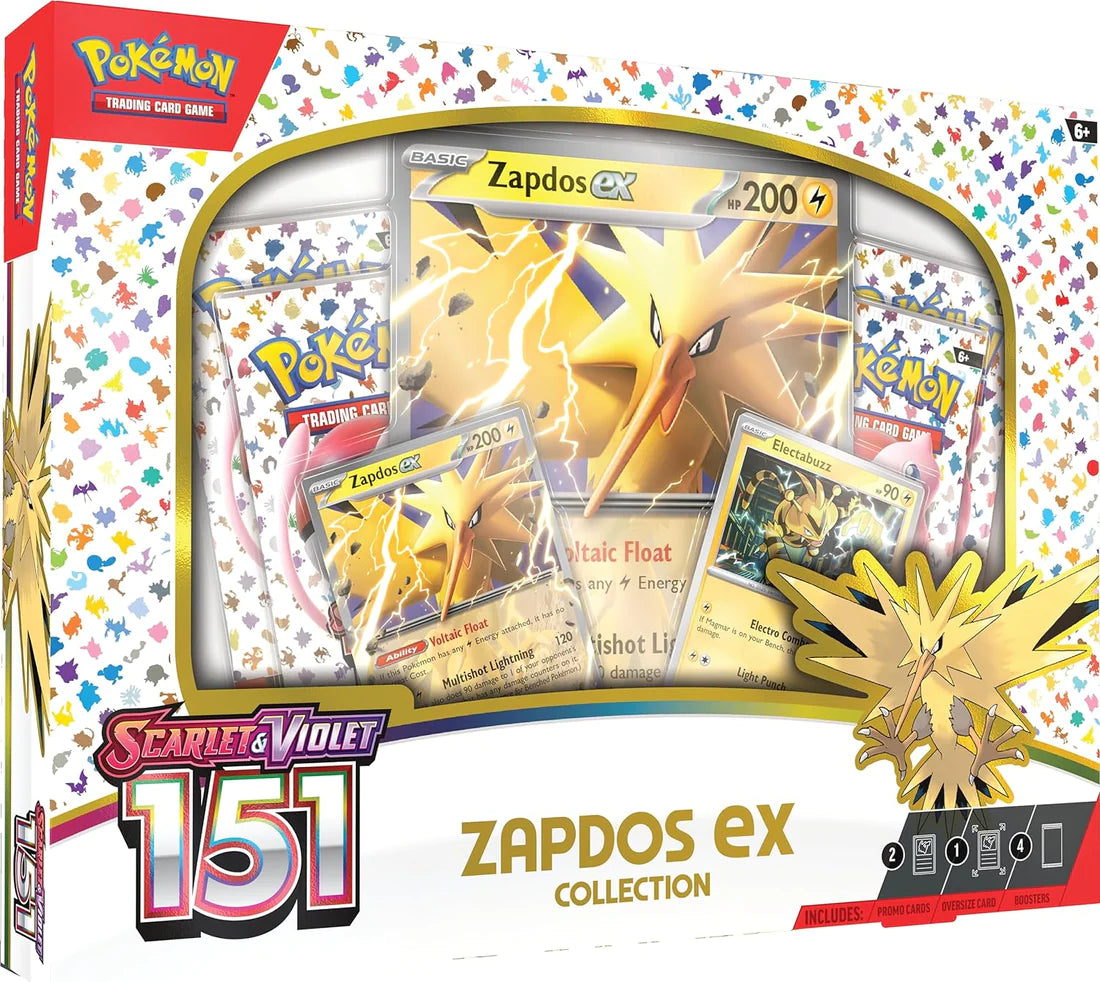 Pokemon Zapdos EX 151