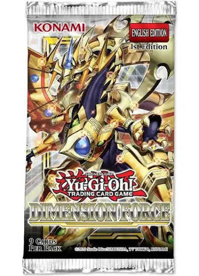 Yugioh Dimension Force Booster PACK