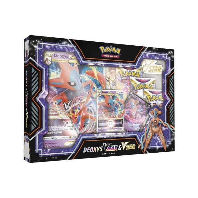 Pokemon Deoxys VMAX & VSTAR Battle Box