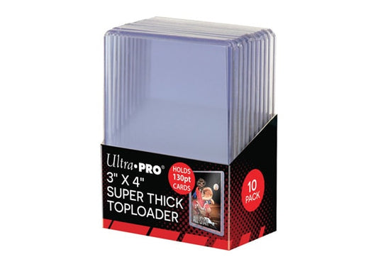 Ultra Pro 130pt. Topload (10 COUNT PACK)
