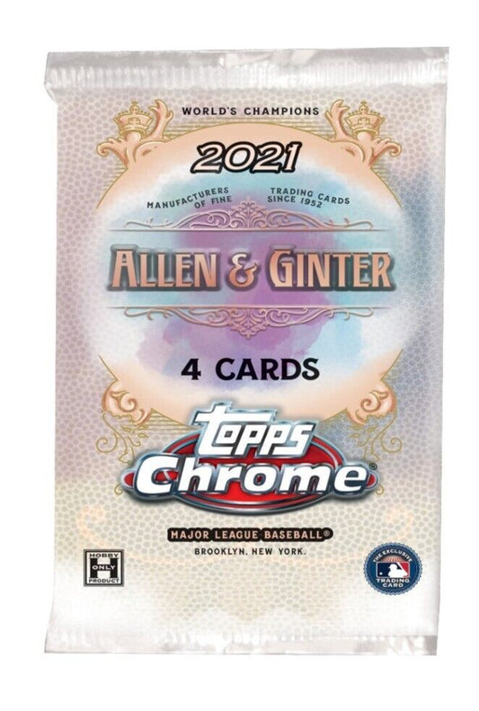 2021 Topps Chrome Allen & Ginter PACK